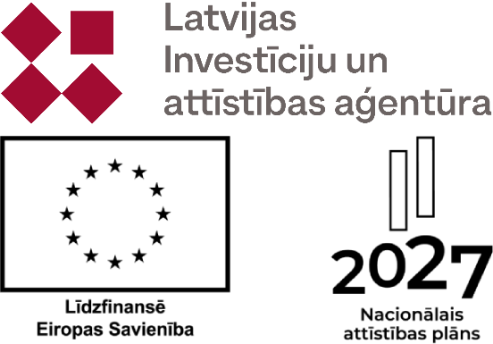 LIAA un Līdzfinansē Eiropas savienība logo