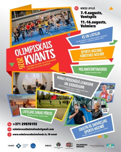 “Olimpiskais kvants 20" afiša