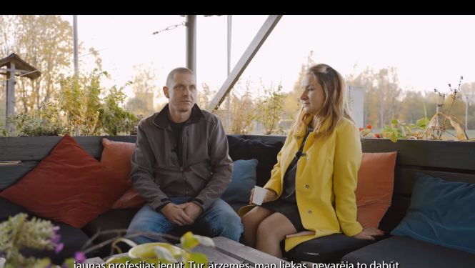 Inese un Valdas Martinkus (Preiļi, Latgale)