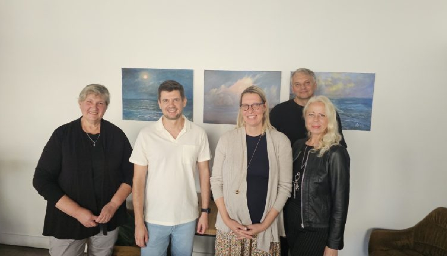 2025. gada 19. septembra Latvijas radio 1 raidījuma “Kā labāk dzīvot” dalībnieku komanda Liepājā.