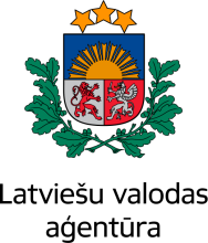 Latviešu valodas aģentūra logo